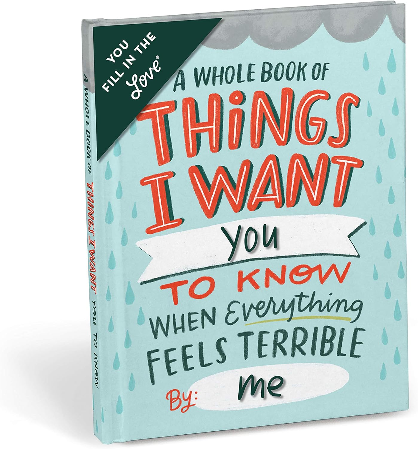 Em & Friends Feels Terrible Book Fill in the Love Fill-in-the-Blank Book Gift Journal, 4.10 x 5.40-inches