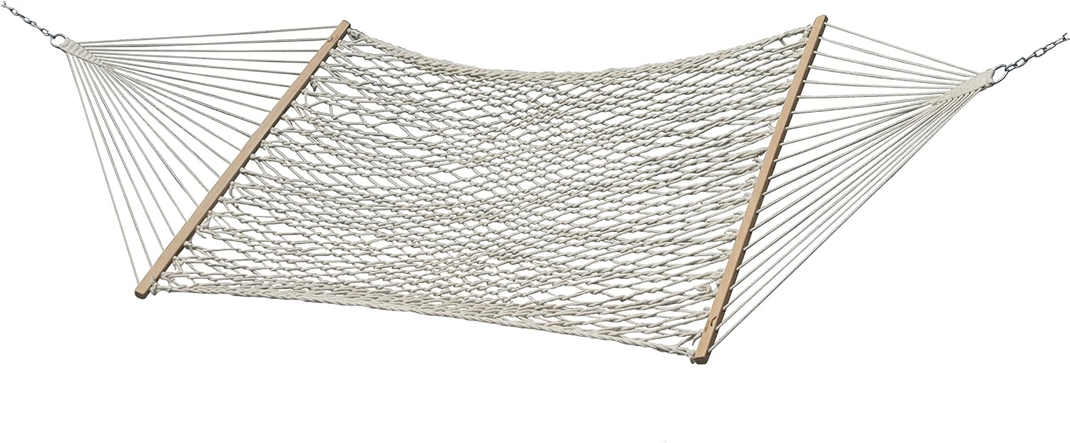 Vivere COT21 Cotton Rope Double Hammock