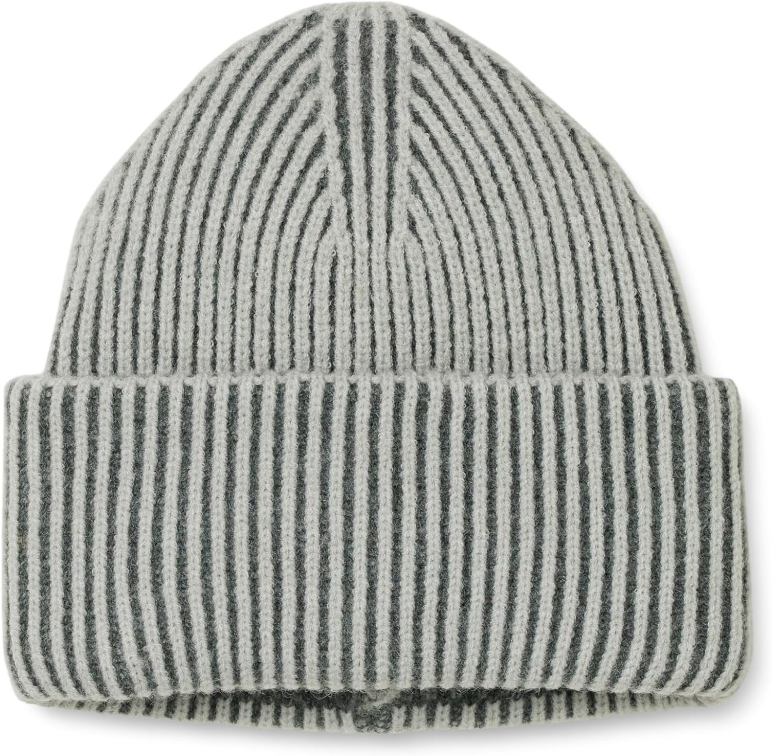 The Drop Women' Bliss Two-Tone Ribbed Beanie