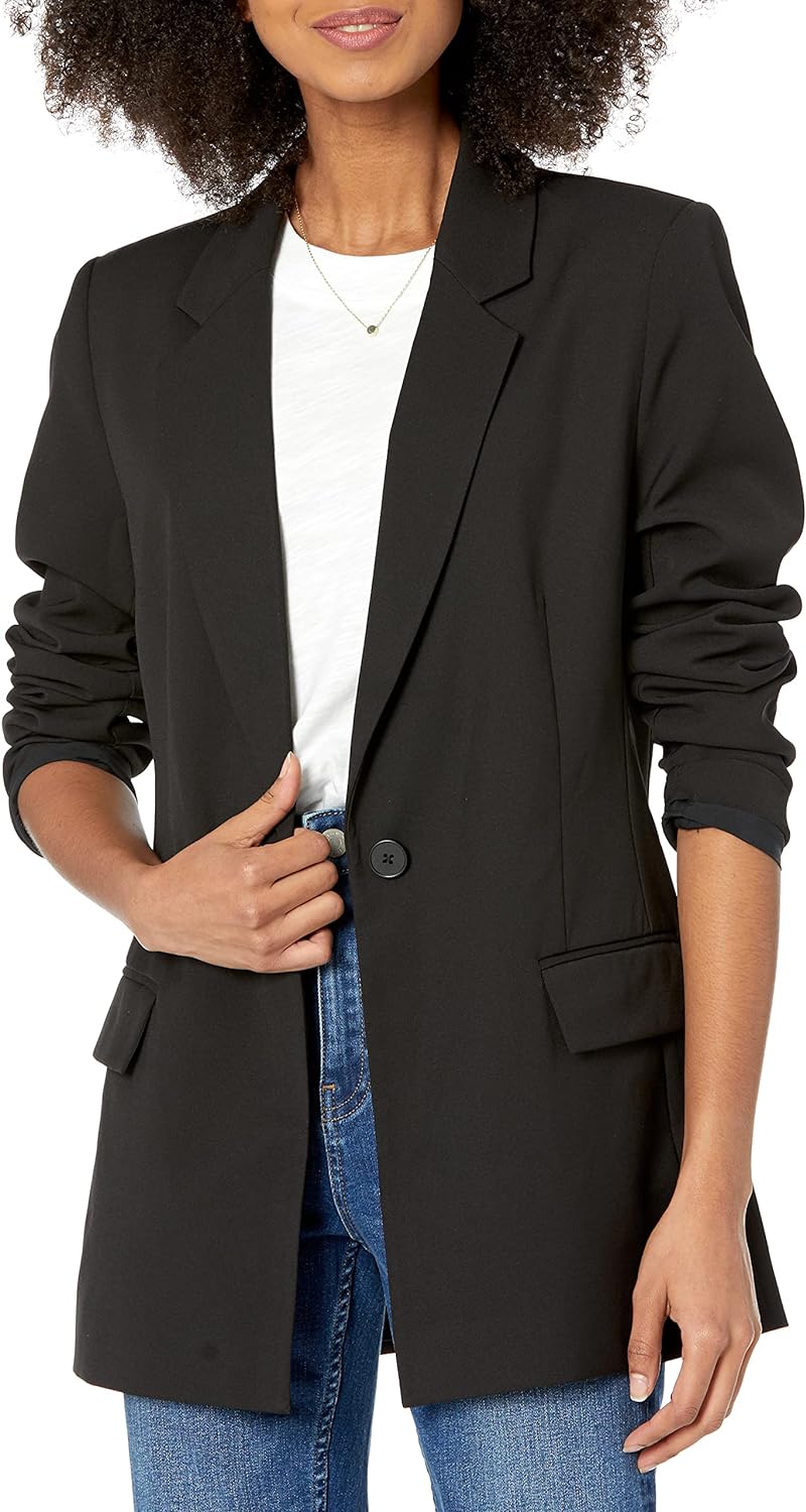 The Drop Women' Blake Long Blazer