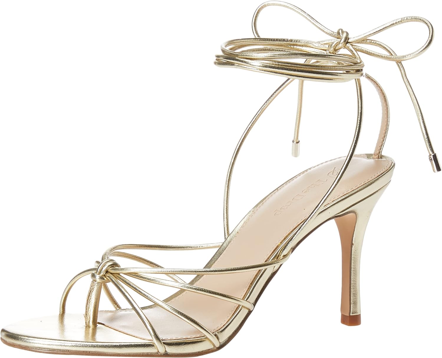 The Drop Women' Archie Lace-Up Strappy Heeled Sandal