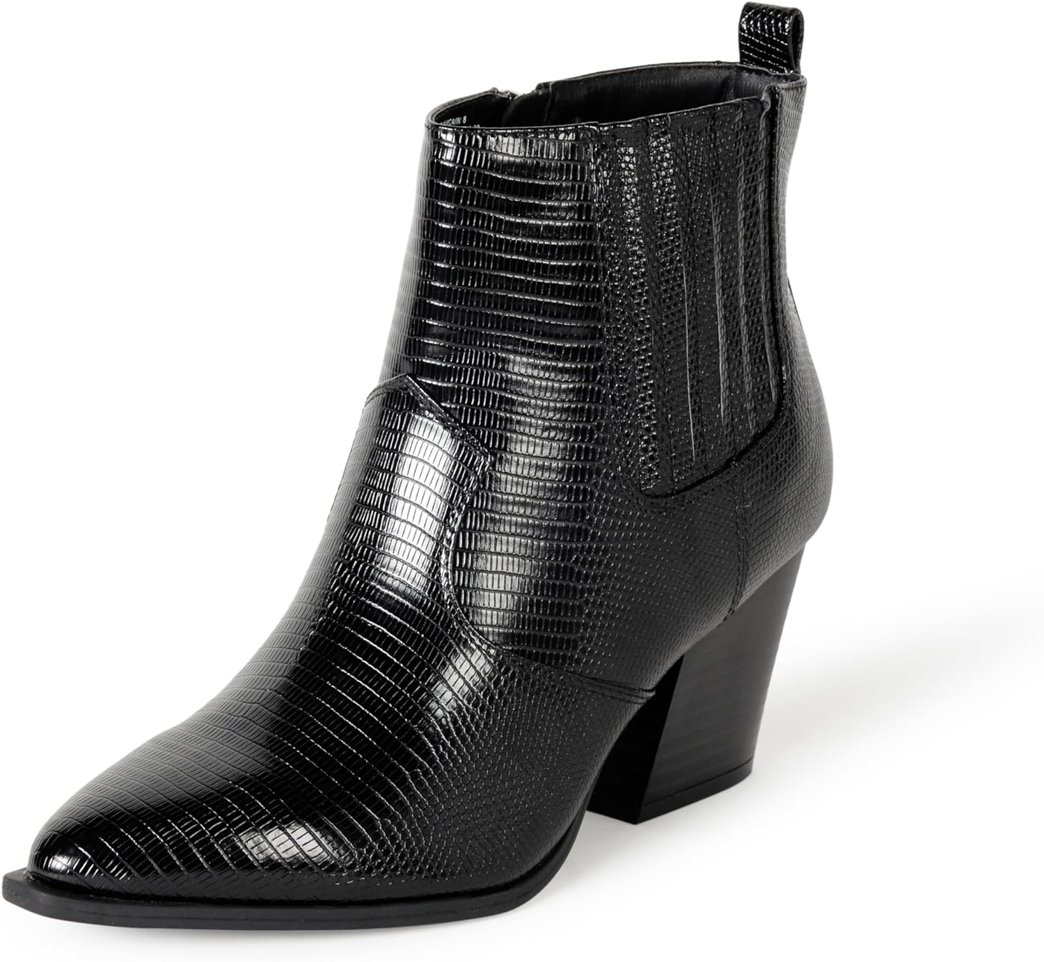 The Drop Women' Sia Pointed-Toe Western Ankle Boot