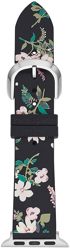 Kate Spade New York Interchangeable Silicone Band Compatible with Your 38/40/41mm Apple Watch- Straps for Apple Watch Series 8/7/6/5/4/3/2/1/SE