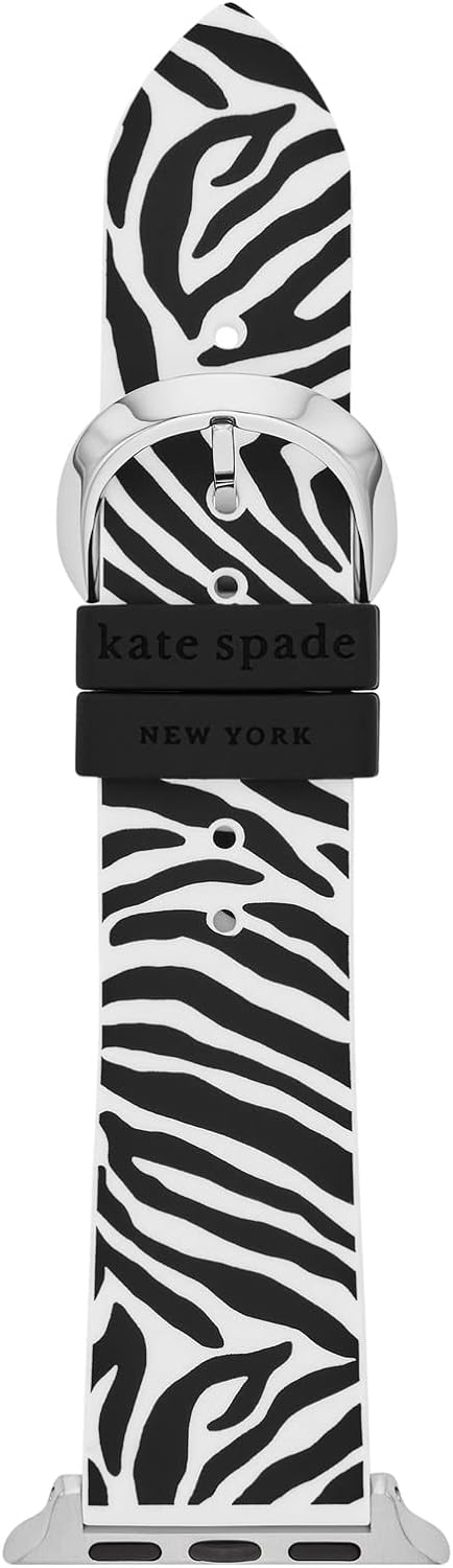 Kate Spade New York Interchangeable Silicone Band Compatible with Your 38/40/41mm Apple Watch- Straps for Apple Watch Series 8/7/6/5/4/3/2/1/SE