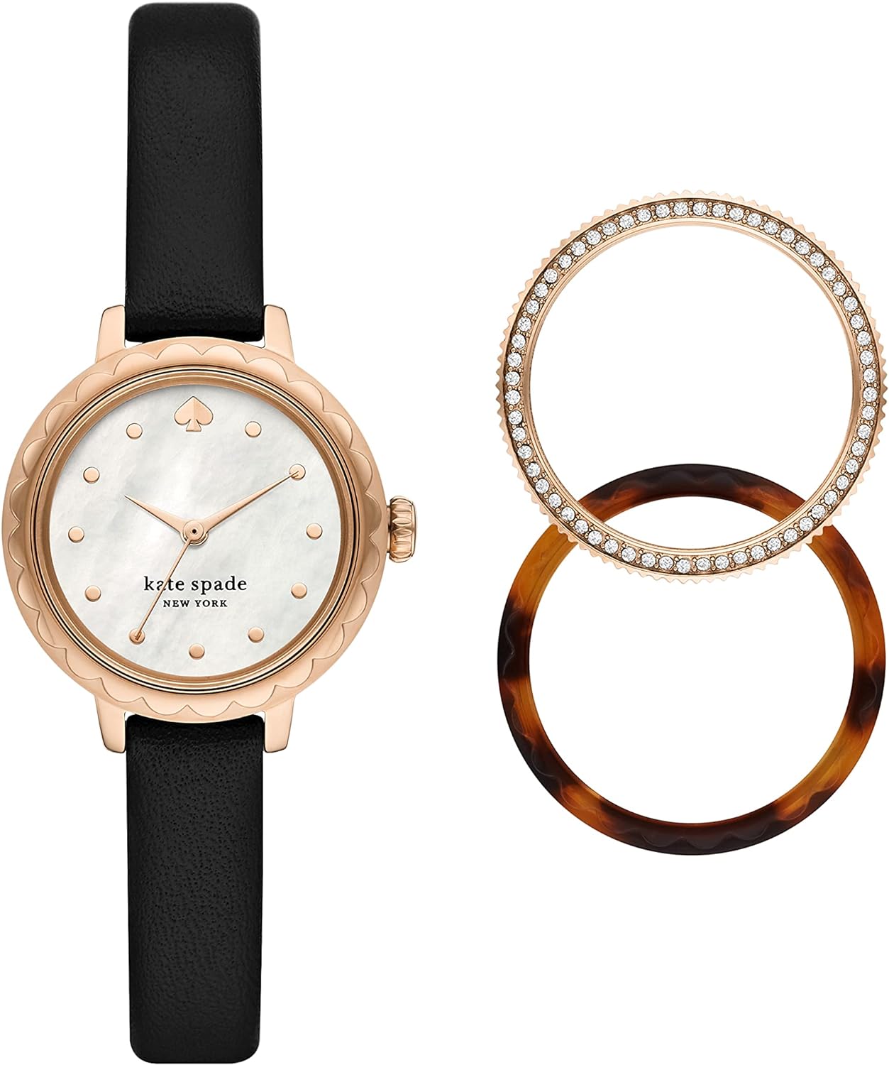 Kate Spade New York Morningside Women' Watch with Scallop Topring