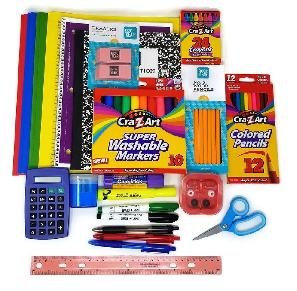 Back to School Supplies Essential Bundle - 4th Grade | 5th Grade | 6th Grade | 7th Grade (26)