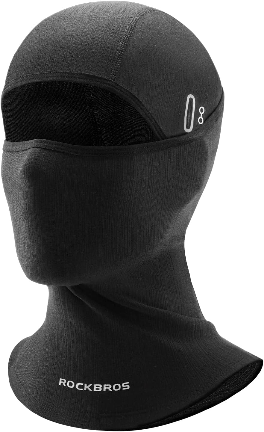 ROCKBROS Balaclava Face Mask, Thin Balaclava Face Mask Summer Cooling Neck Gaiter, UV Protector Breathable Helmet Liner Fits Glasses for Motorcycle Bicycle Black