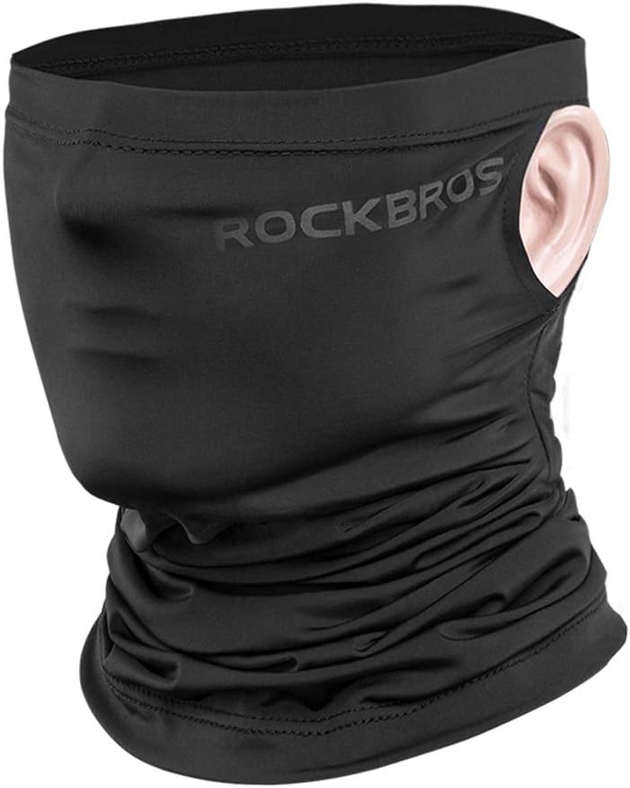 ROCKBROS Cooling Neck Gaiter Face Mask Fishing Scarf Face Cover for Men Women