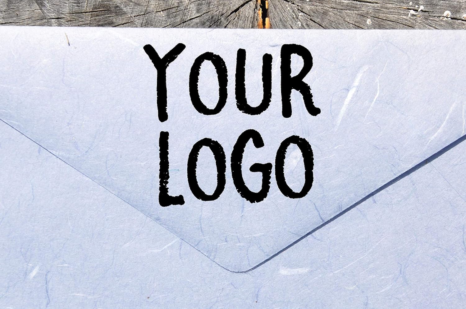 Hand Stamp - Logo Stamp - Upload Your Custom Artwork! (Round Logo Stamp)