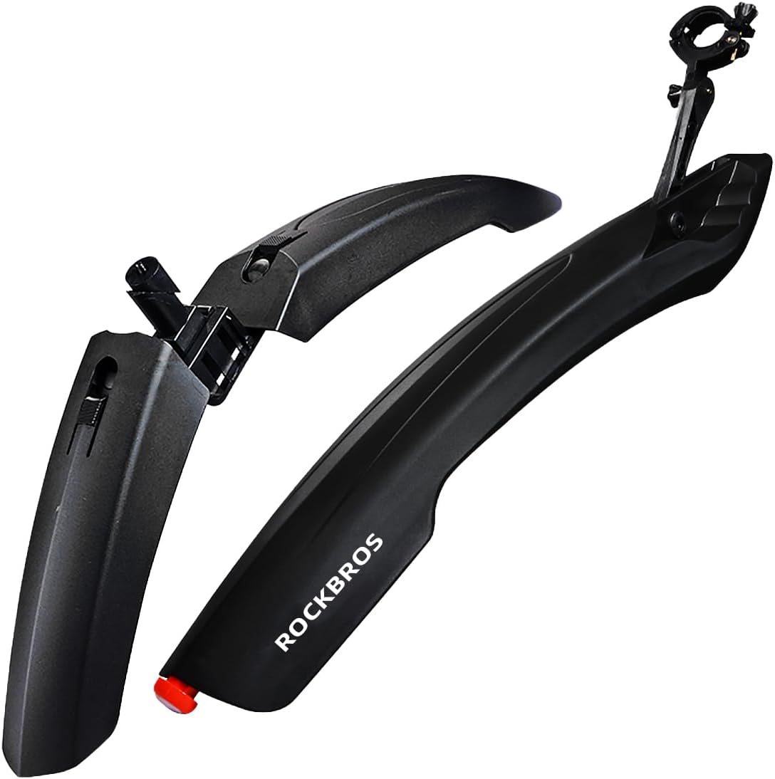 ROCKBROS Bike Fender Adjustable Bicycle Fender Fits 26- 29 Mountain Bike