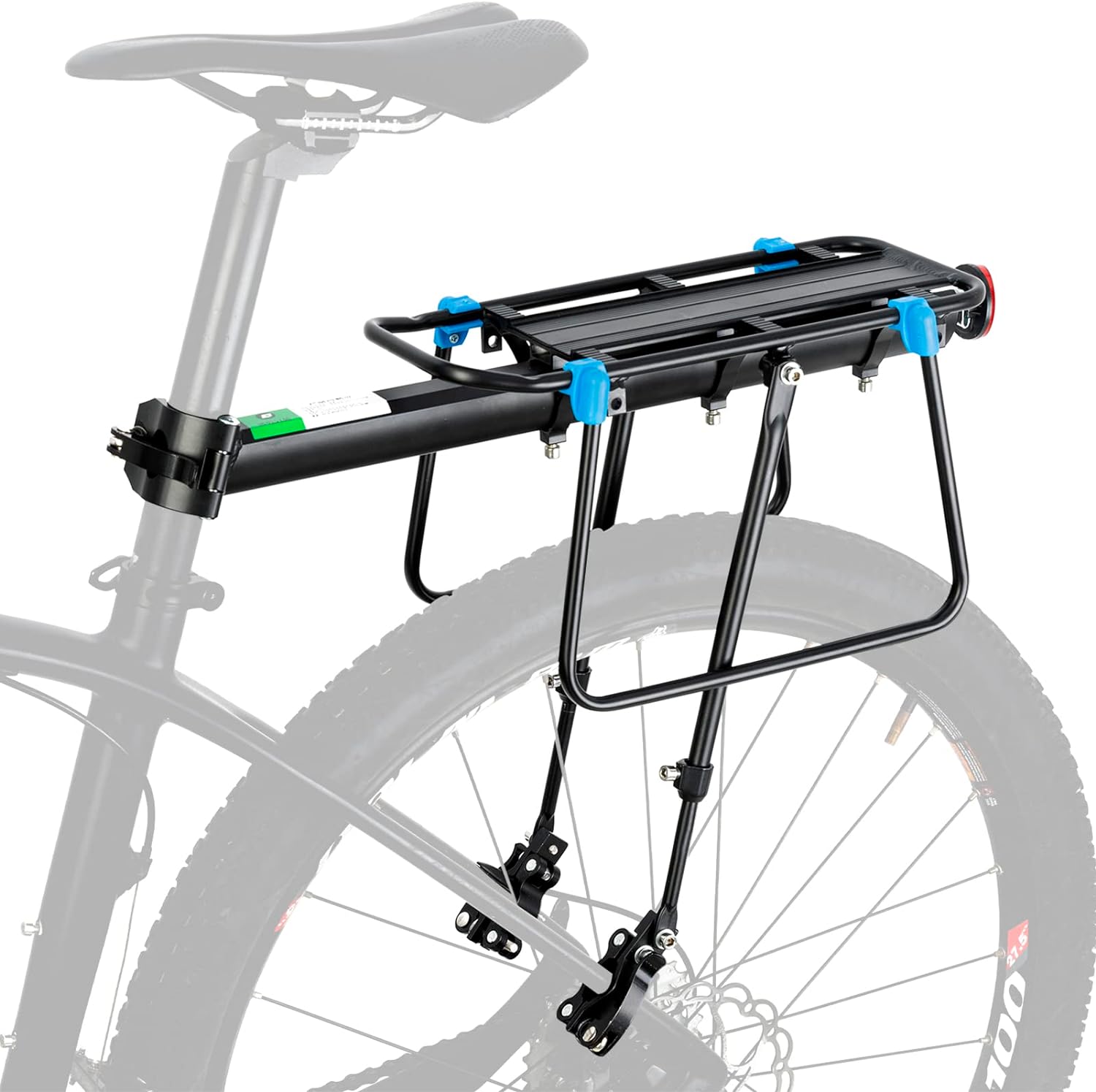 ROCKBROS Rear Bike Racks, Quick Release Bike Cargo Rack, Bike Rack for Back of Bike, Aluminum Alloy Mountain Bike Rear Rack