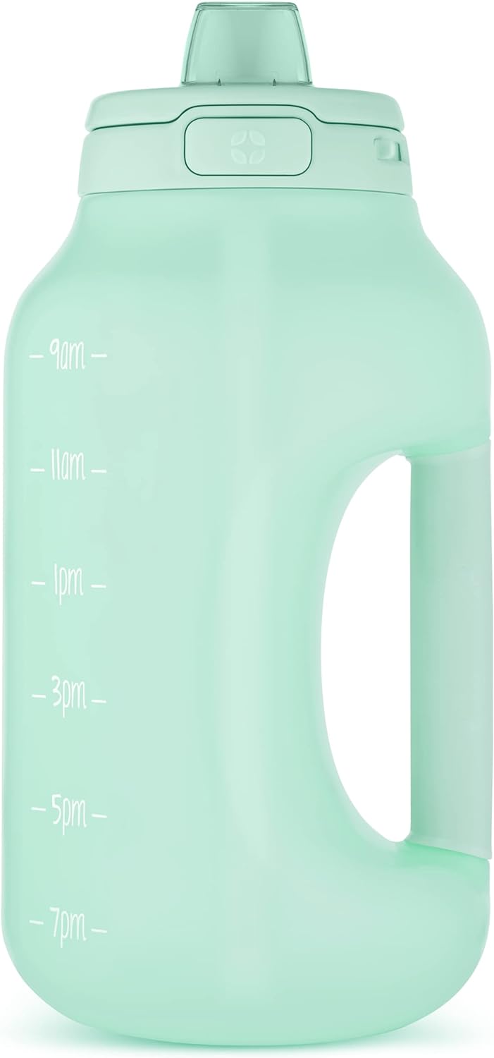 I do physical labor out in all temps and this is great for staying hydrated. Holds enough water to get me through a shift without having to refill constantly but isn't too huge or unwieldy. The handle which flips up at the top is super convenient compared to other bigger water bottles I've used. Streamlined design makes it very easy to tote around.Like all water bottles with an inset handle, cleaning it is kind of a pain, but I alternate baking soda/vinegar, hot water/soap, and salt/ice, and use