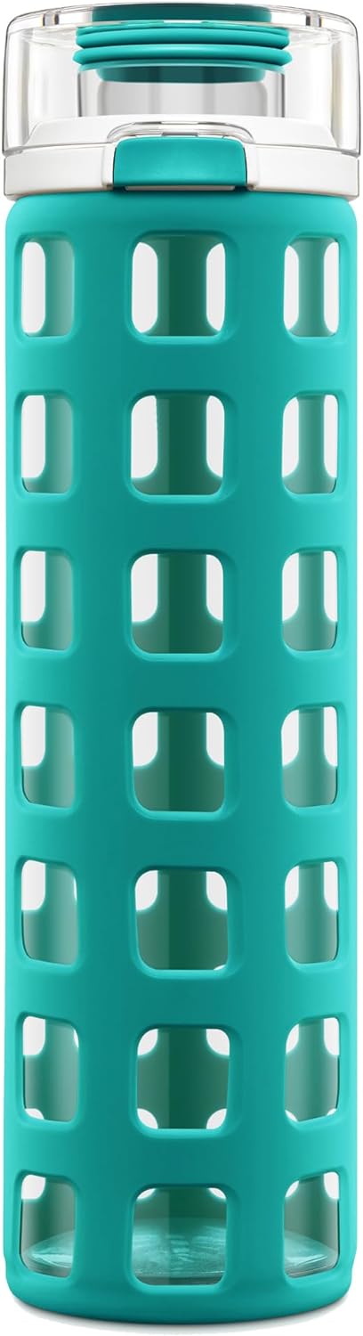 Sturdy, good quality bottle overall. The size is nice because it fits in my hand and cupholder easily but still holds a good amount of water