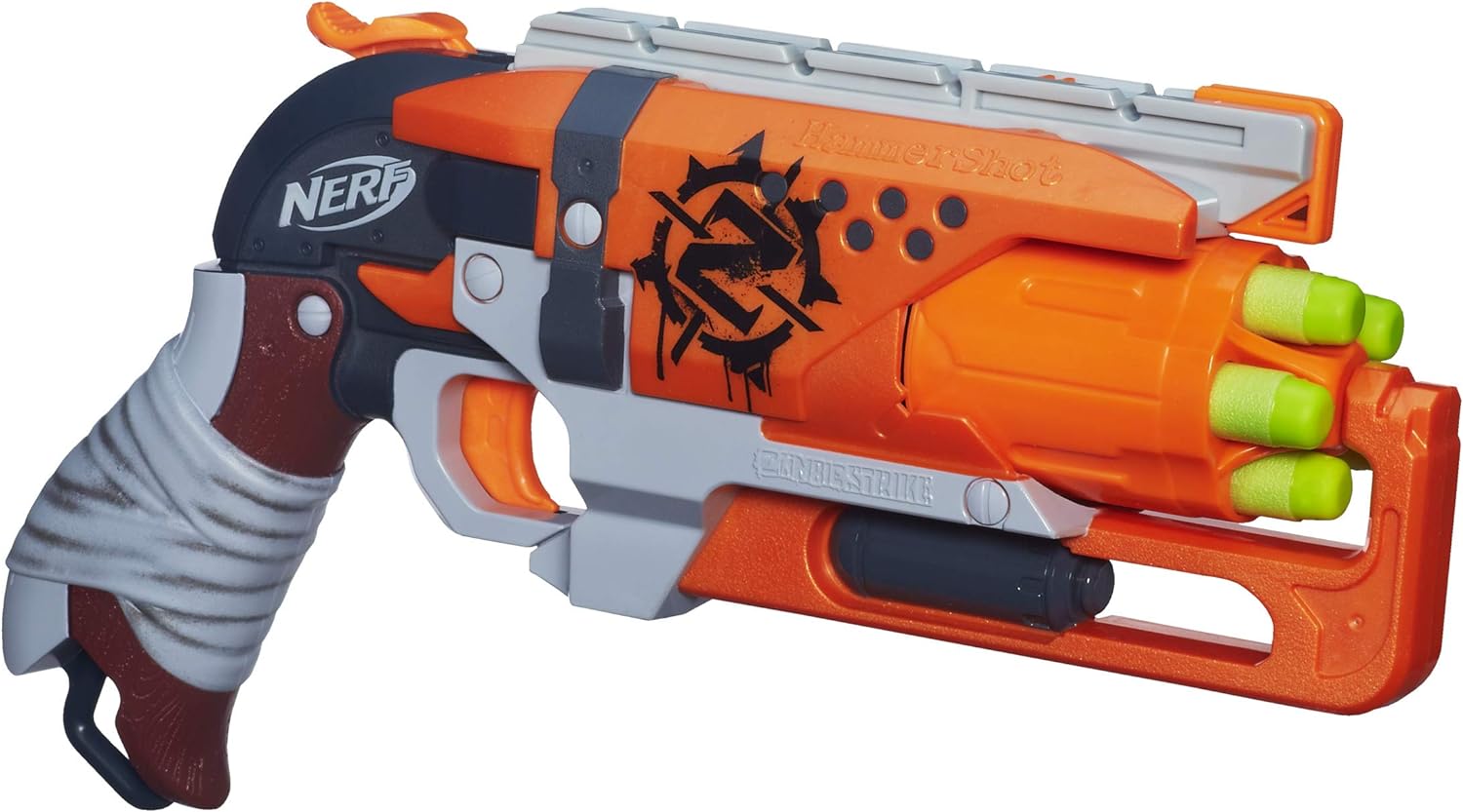 NERF Zombie Strike Hammershot Blaster (Amazon Exclusive)