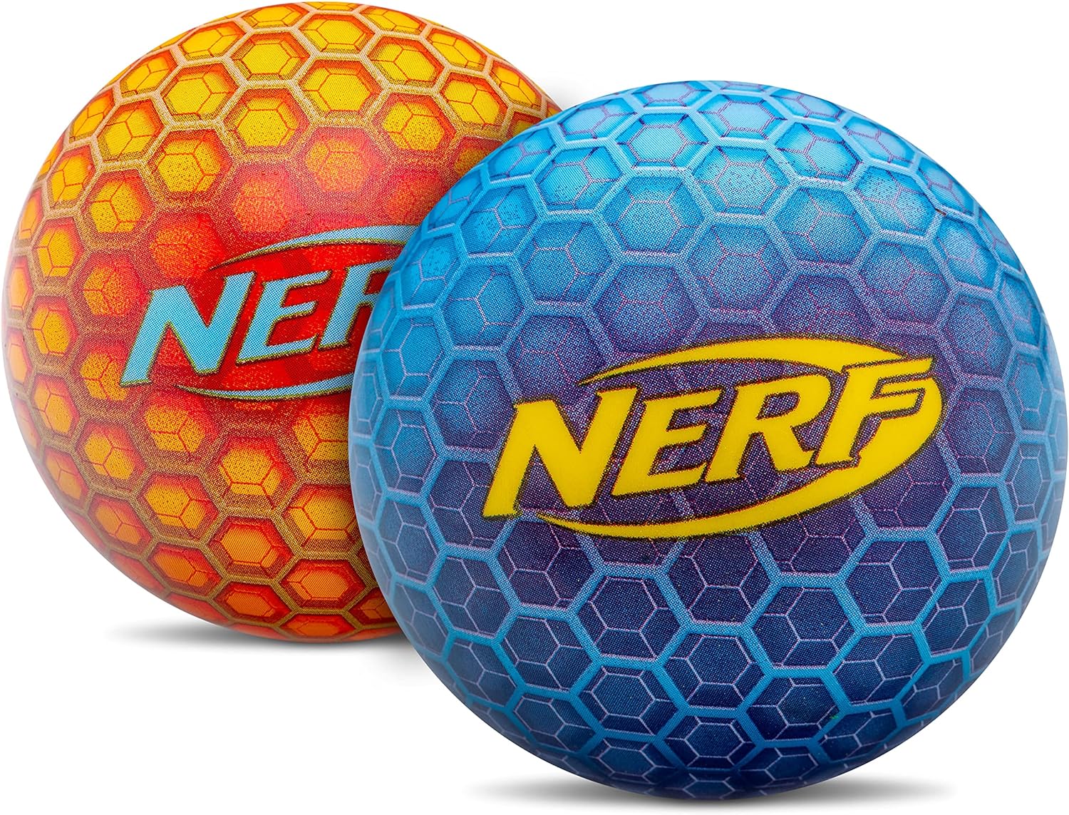 NERF Super High Bounce Ball - 2 Balls Included - Durable and Lightweight for Indoor and Outdoor Fun