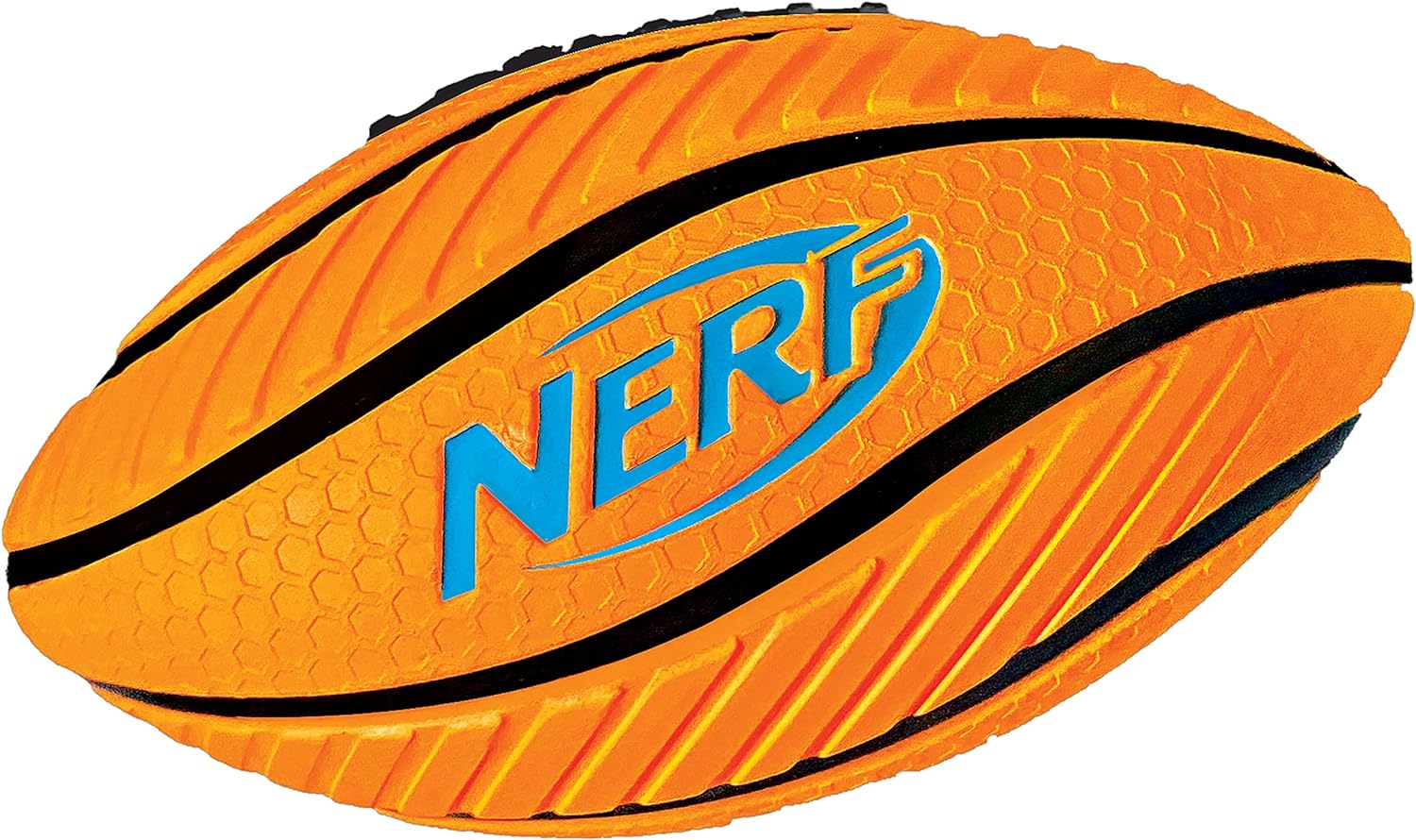 NERF Kids Foam Football - Spiral Grip Mini Soft Foam Football for Kids - Easy Grip Junior Football - 8.5