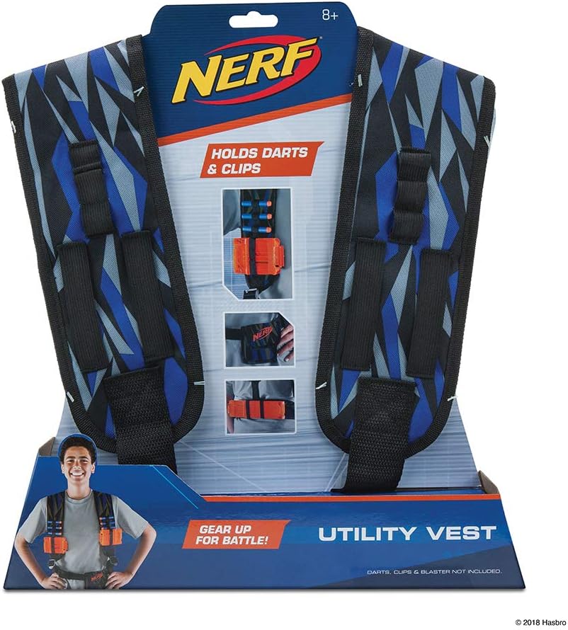 Nerf Elite Utility Vest, Tiger Pattern
