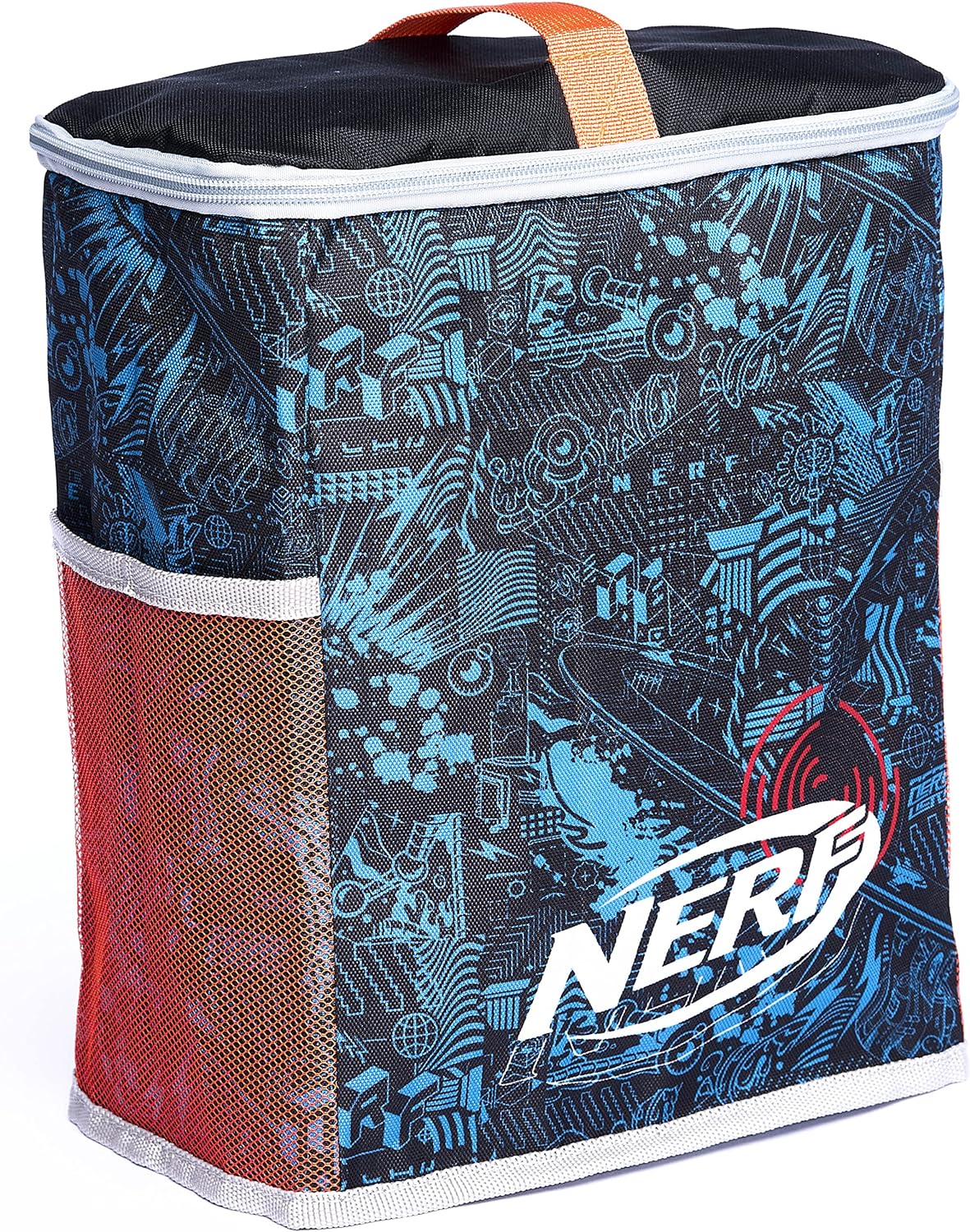 NERF BUNKR Officially Licensed Ready Reload Bag Storage and Transport for Nerf Foam Darts and Rounds - Perfect for Nerf Party Nerf War