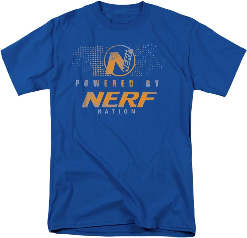 Nerf Powered by Nerf Nation Unisex Adult T Shirt for Men and Women