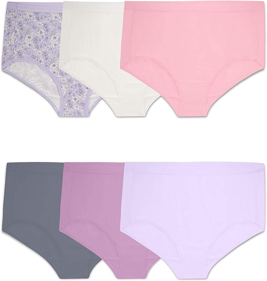 Fruit Of The Loom Women' Fit for Me Plus Size Underwear