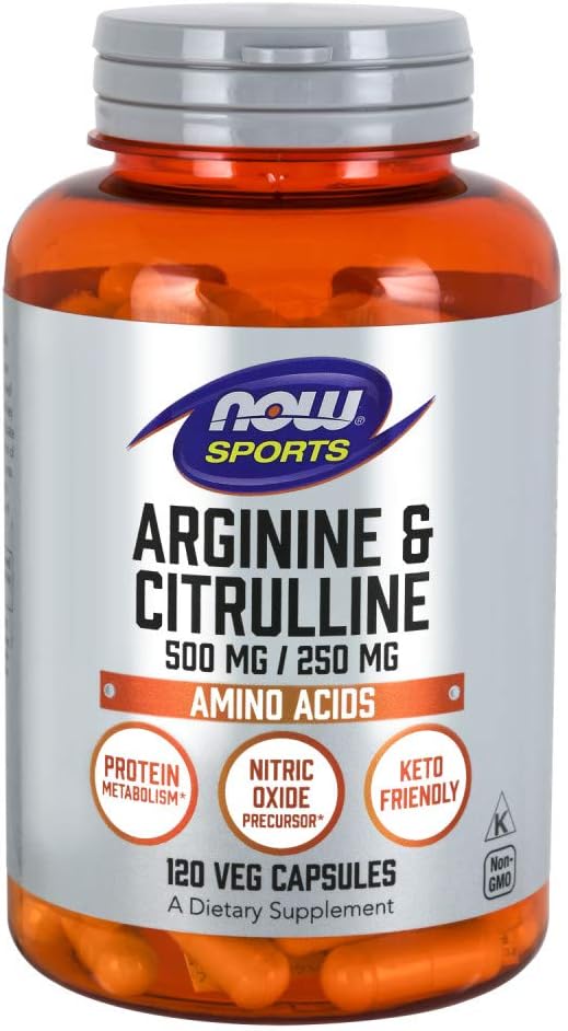 Now Foods Arginine & Citrulline Veg Capsules