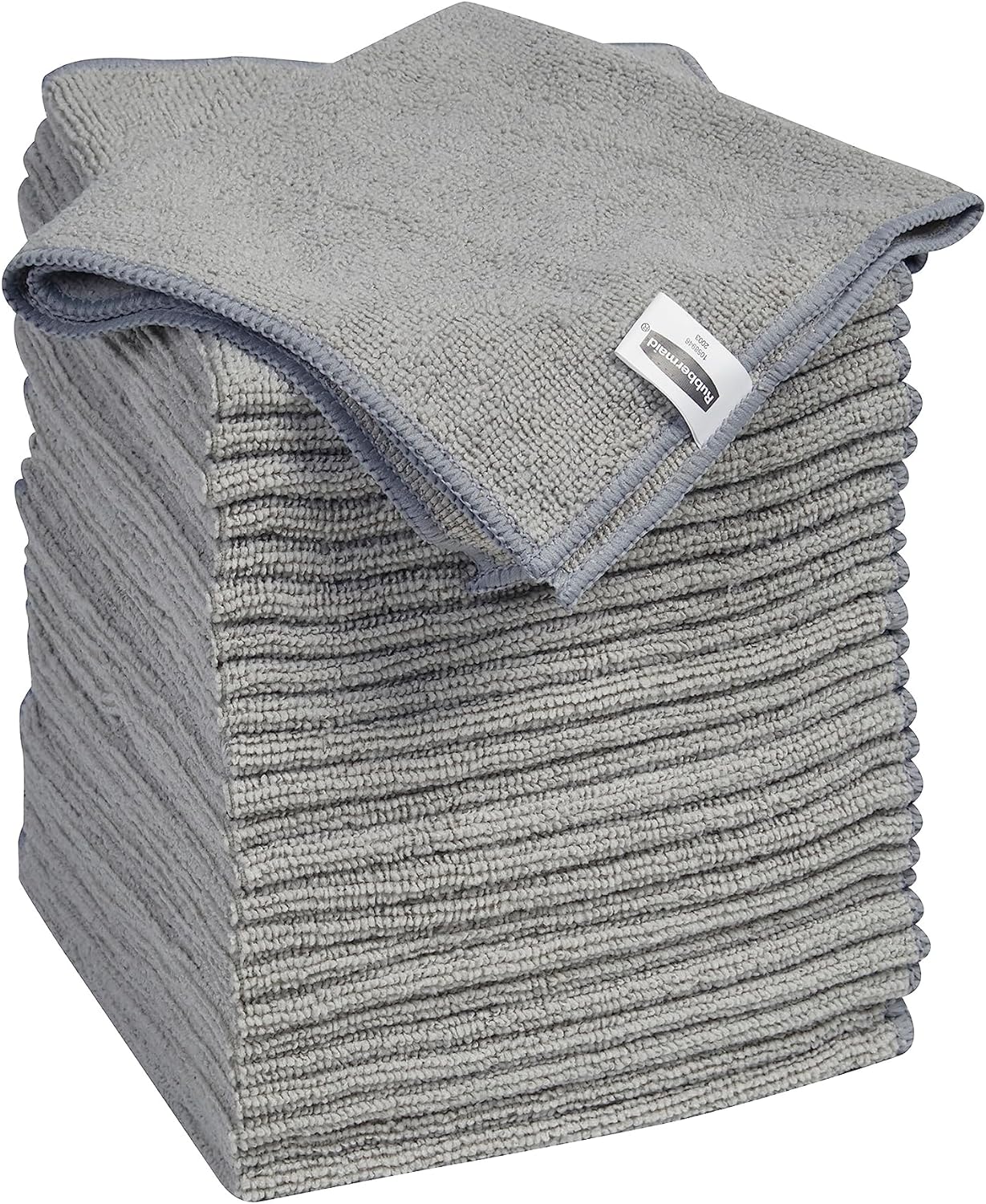 Rubbermaid Microfiber Cloth Towels, 24 Pack, 14x14, Non-Scratch, Reusable/Washable for Cleaning/Wiping/Polishing for Home/Kitchen/Car