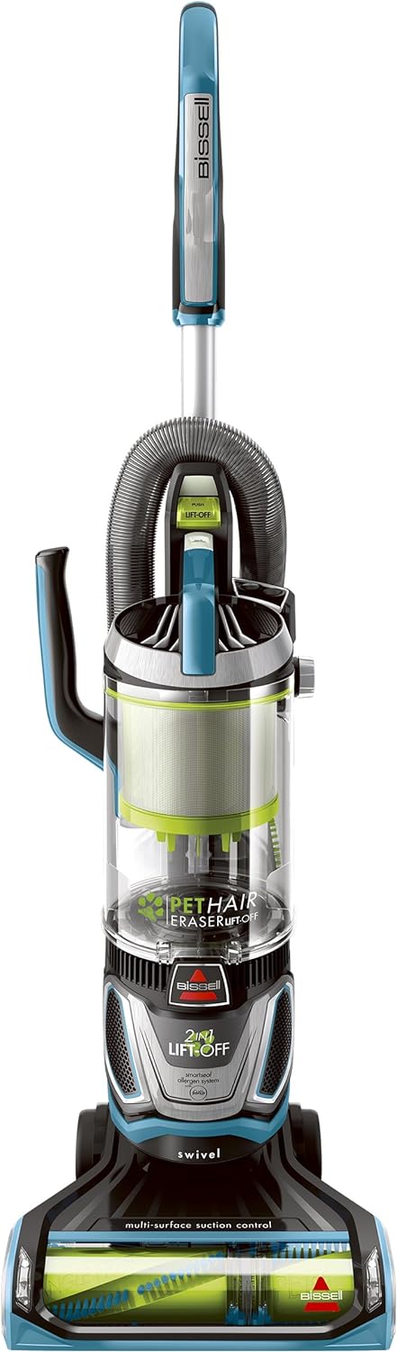 Bissell Pet Hair Eraser Lift Off Bagless Upright Vacuum