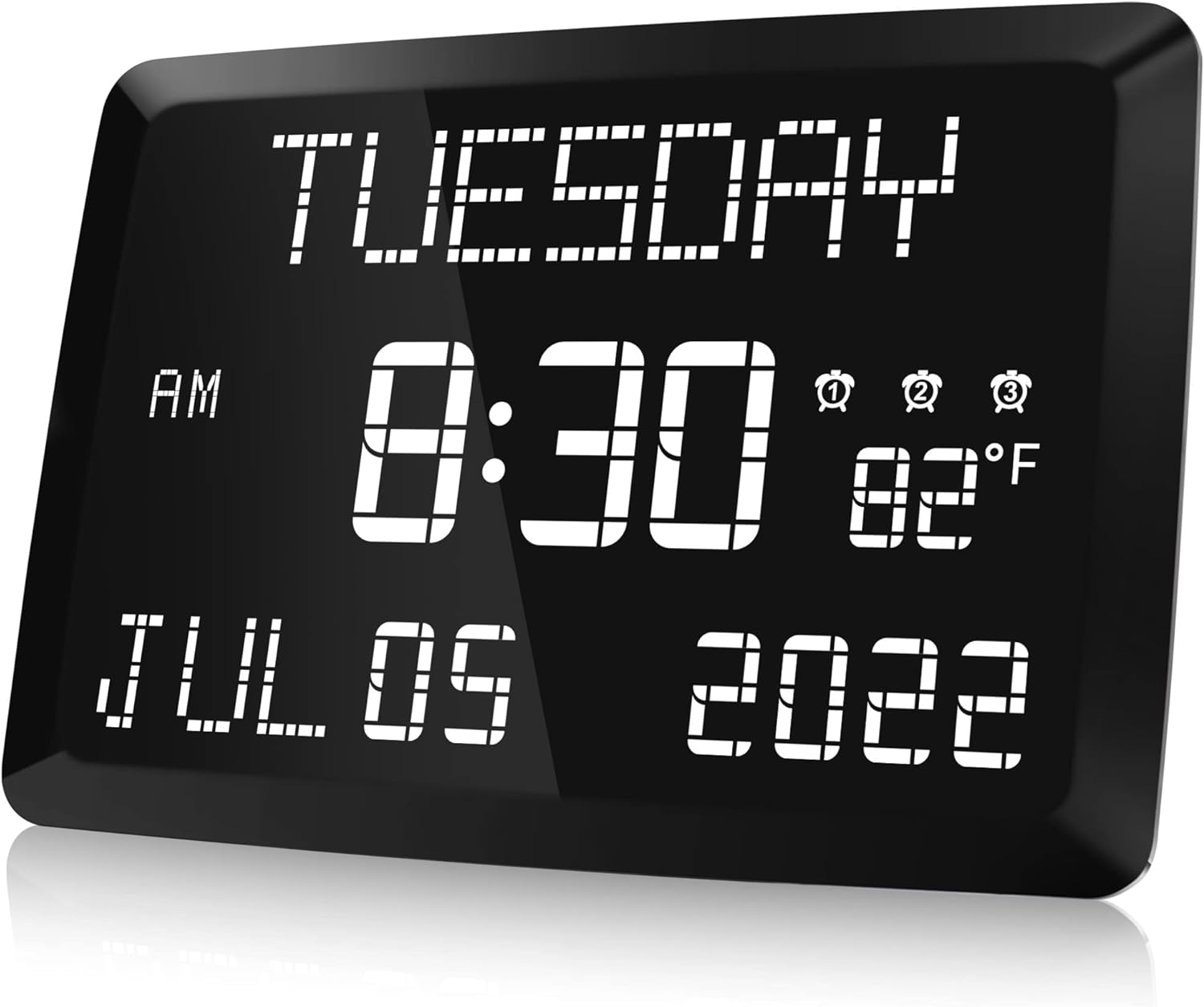 The Raynic Digital Clock has proven to be an invaluable addition to my mother-in-law' life in the nursing home. Designed with an 11.5-inch large LED word display, this clock provides a clear and easily readable interface that has significantly helped her in managing her dementia and maintaining a sense of time and orientation. It has become an essential tool in her daily routine, earning a well-deserved five-star rating.The standout feature of the Raynic Digital Clock is its bright and easily v