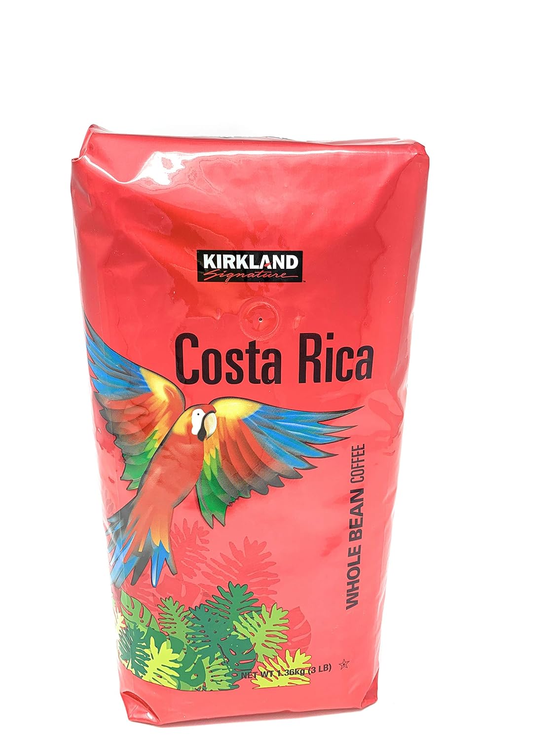 Costa Rica Coffee are dark roasted whole coffee beans coming under the brand of Kirkland Signature Coffee. Kirkland' signature coffee is grown on coffee farms at high altitudes, protected by rainforest canopies. More than 2100 small farms high in the foothills of Plamaries, and San Ramon, Costa Rica, are involved in making coffee using sustainable and environment-friendly technology. The craftsmanship handed down by each generation of family farmers combined with modern roasting techniques crea