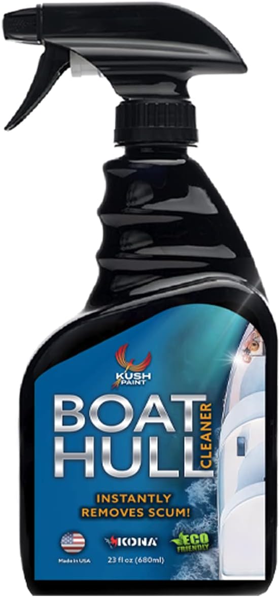 Received this today just in time to clean my boat. Had mildew and dirt caked on due to cover coming loose. Tried soapy water first, a no go. Sprayed this on, let it sit for 30 seconds, and the grunge wiped right off! Highly recommended!