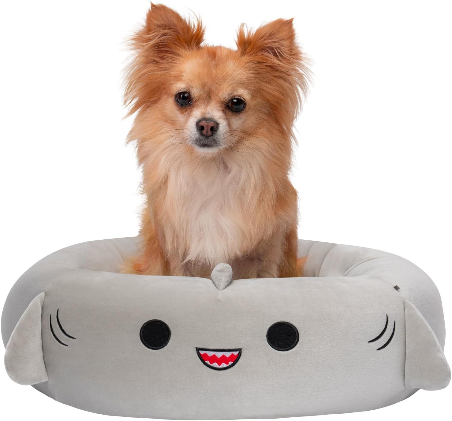 Squishmallows 20-Inch Gordon Shark Pet Bed - Small Ultrasoft Official Squishmallows Plush Pet Bed