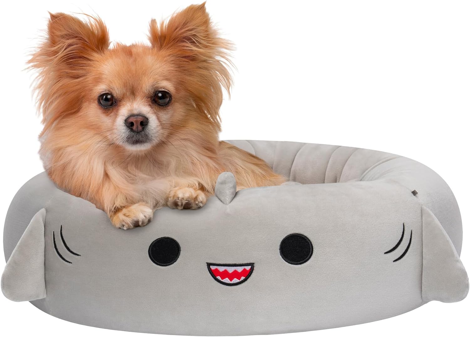 Squishmallows 24-Inch Gordon Shark Pet Bed - Medium Ultrasoft Official Squishmallows Plush Pet Bed