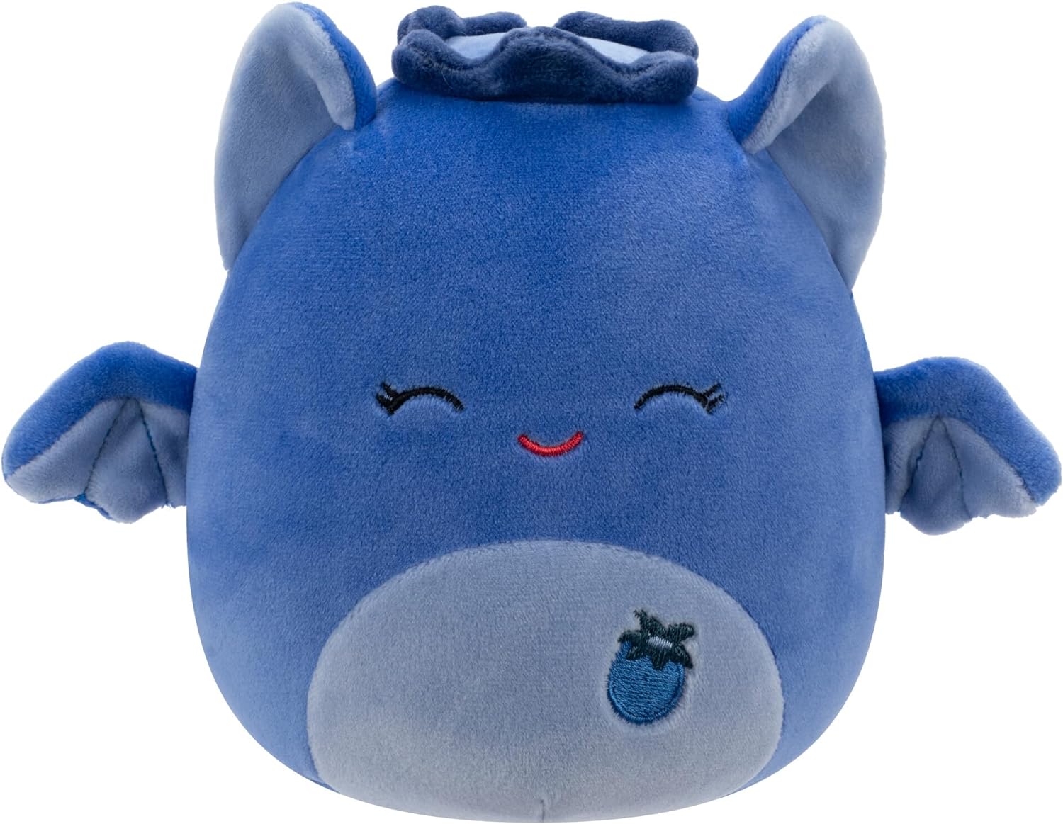 Squishmallows Original 5-Inch Bessie Blueberry Bat - Official Jazwares Plush