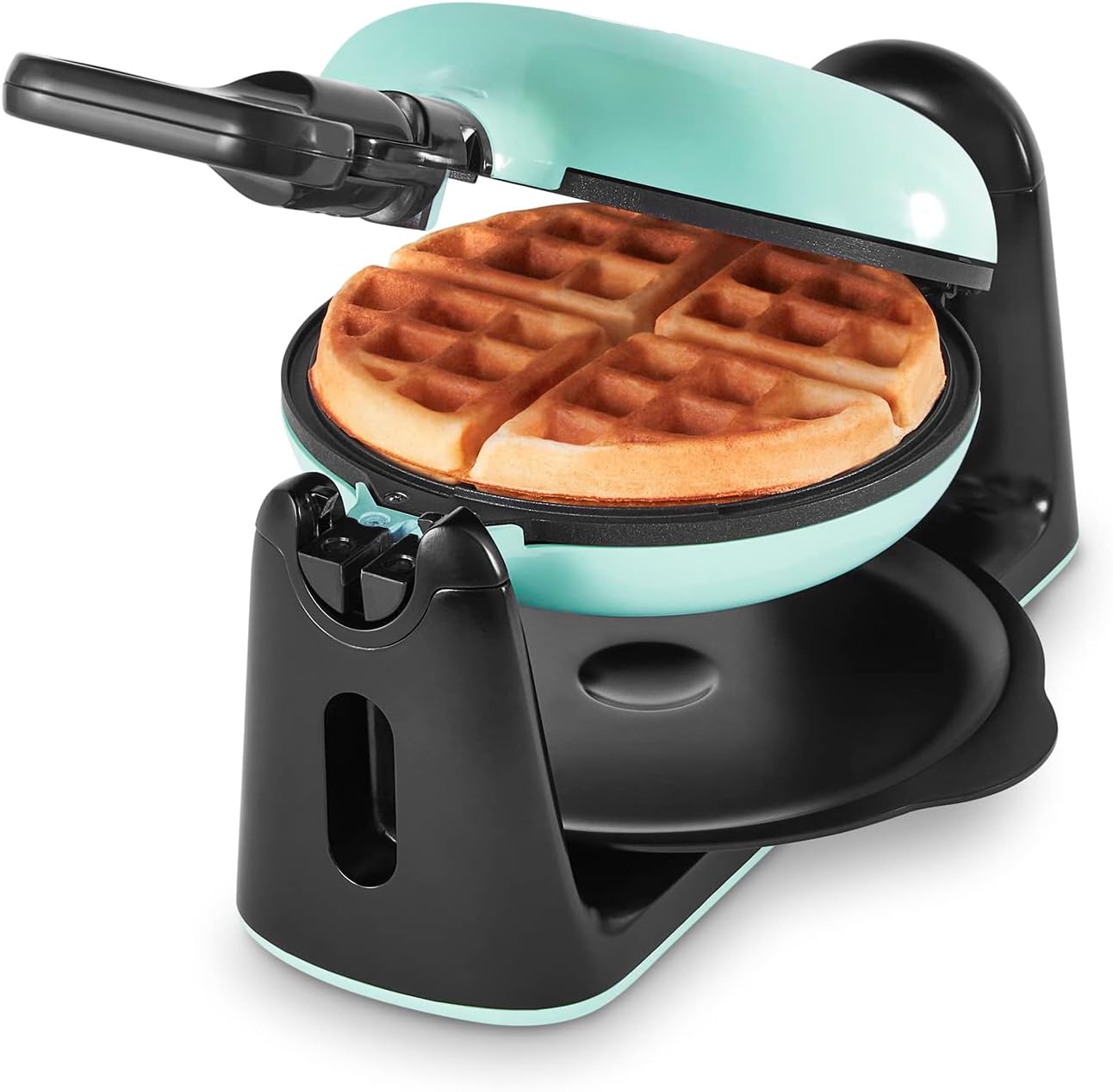 Works great. Waffles were wonderful. They look cheaply made but theyve not. Very well made. Easy to use. Easy to clean. Works fast.