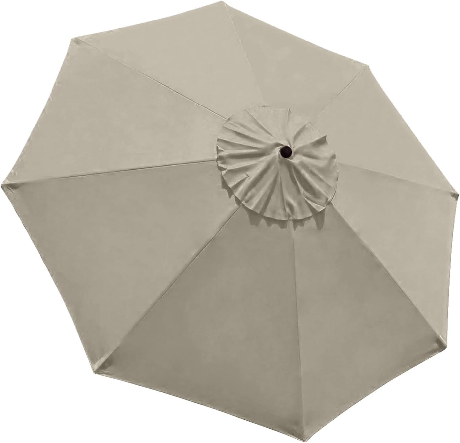 excellent option to replacing the entire umbrella. easy to replace. (easier to handle and install with two people). good fit.