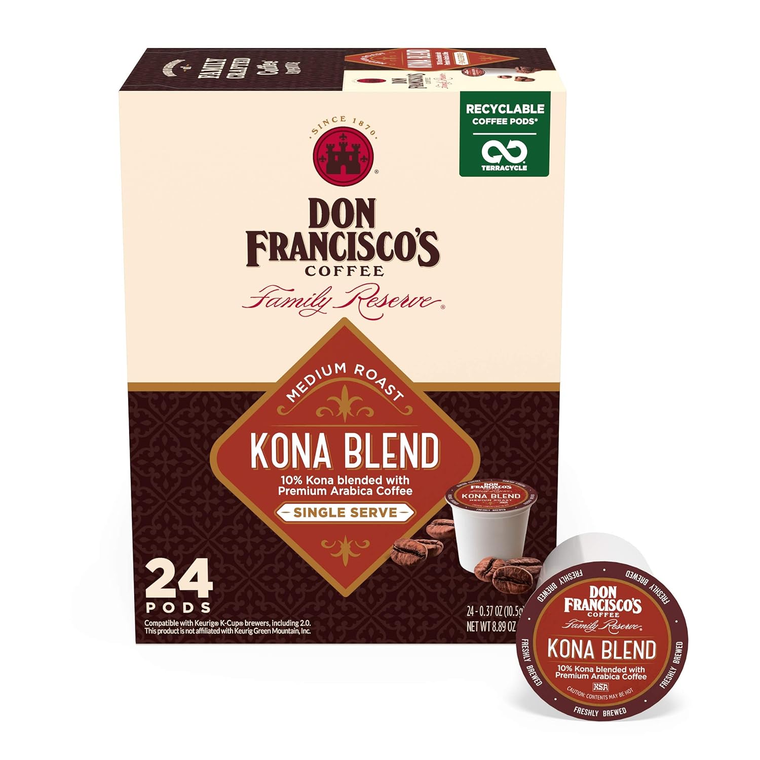 If you are like me and enjoy flavored coffee but need to limit your caffeine, this is a good decaf coffee to go with. I tried the more expensive flavored decaf coffee made by the big 