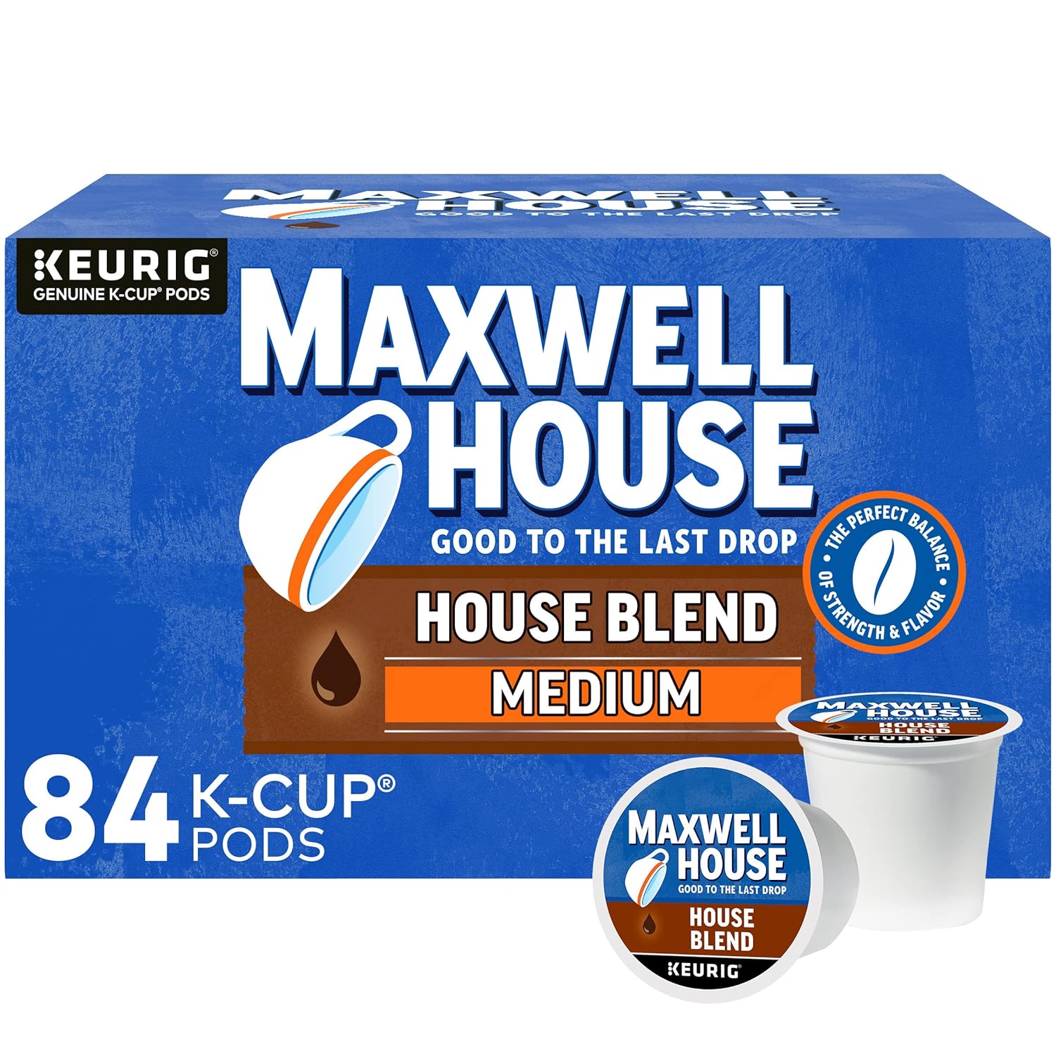 I bring this coffee in to work and it is the most used, a lot of other pods just sit there while the Maxwell pods are always running out. Great cup of coffee every time and it is the best value per pod. It has a great taste, not bitter but strong enough to get through a day.