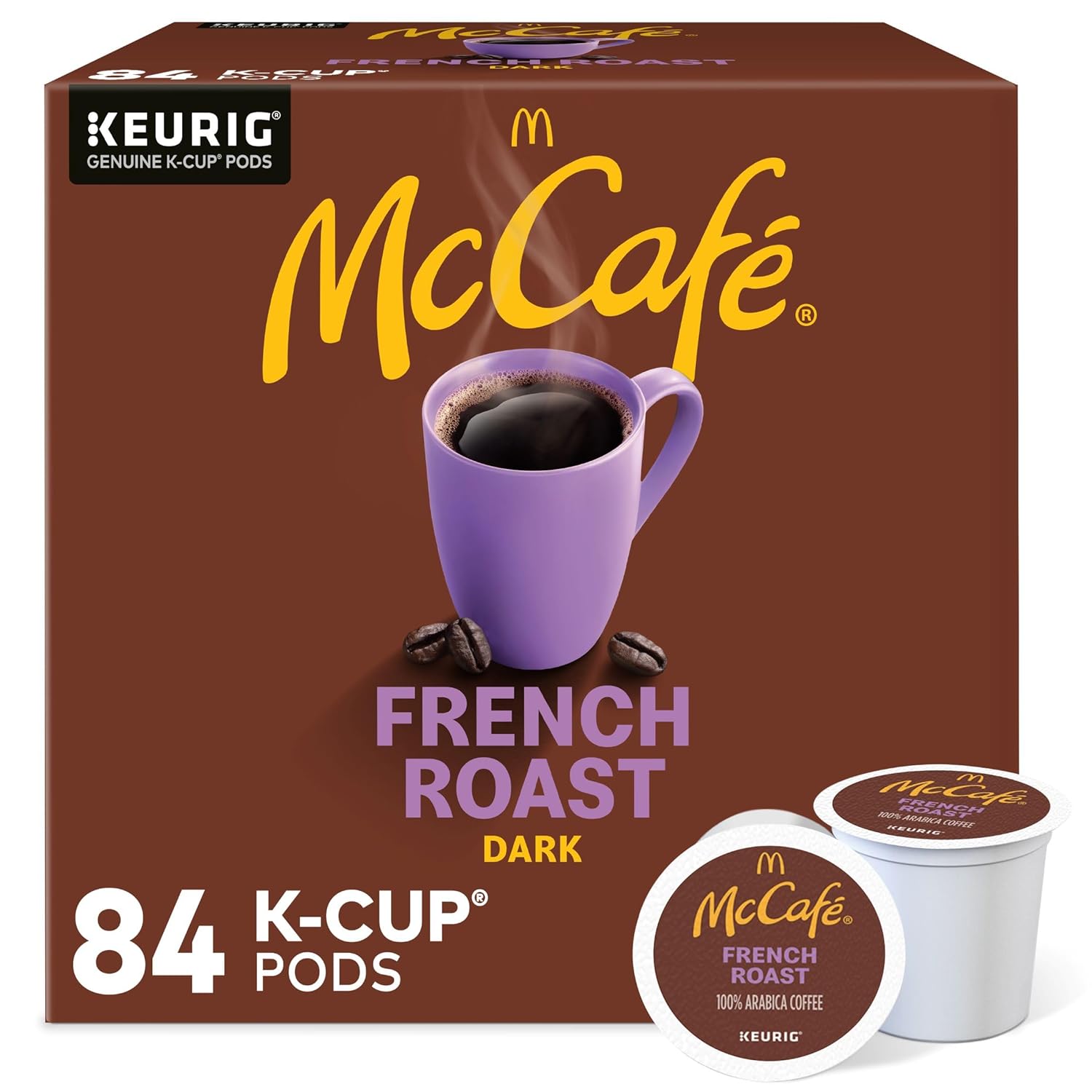 I have tried hundreds of different coffees at home, at other homes of friends & family & restaurants & I ALWAYS come back to McDonalds McCafe Regular Coffee. No flavors. Not expensive. No heartburn. Its the BEST full flavored caffeine beverage I have ever found!