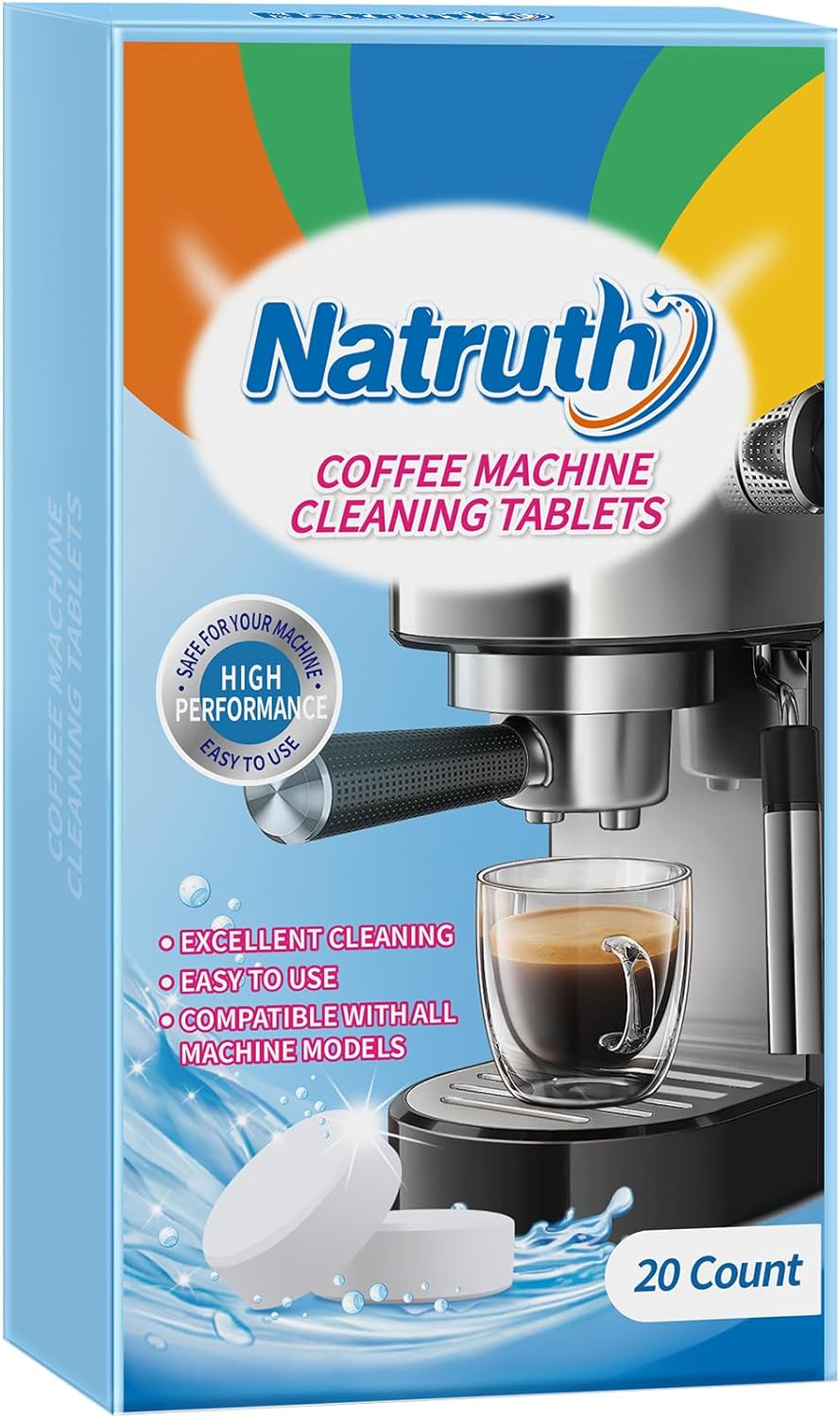 I have an espresso machine that I use every morning, and lately I have been feeling like my coffee just doesn't taste as good as when I first got the machine. I was thinking maybe I'm just getting bored of the espresso and needed to change brands or even type of coffee. I used one of these tablets and cleaned my machine, and now my coffee tastes just like it did the day I made my first cup. This worked great.