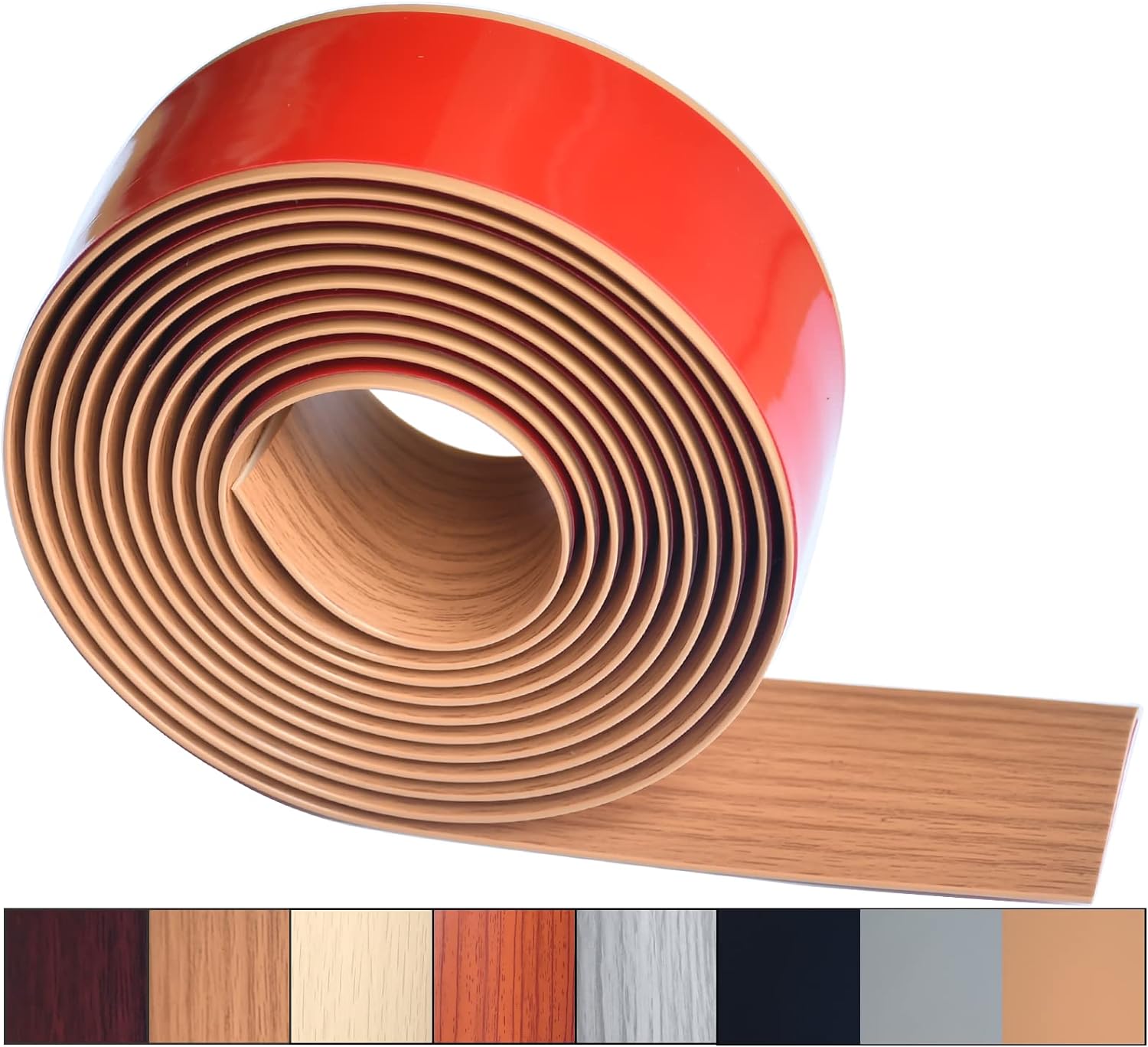 Floor/Door Flat Transition Strip & Self Adhesive Floor Vinyl Floor Edge Trim Laminate Floor Gap Covering Joining Strip