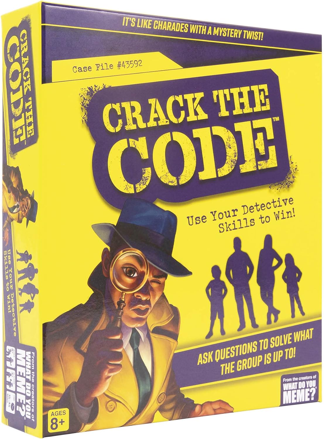 WHAT DO YOU MEME Crack The Code A Social Deduction Kids Mystery Game Family