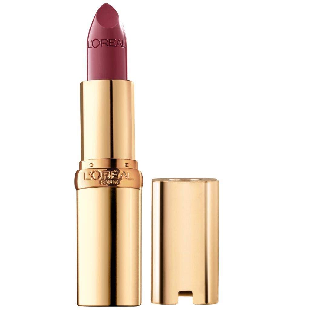 LOral Paris Colour Riche Original Creamy, Hydrating Satin Lipstick with Argan Oil and Vitamin E, Blushing Berry , 1 Count