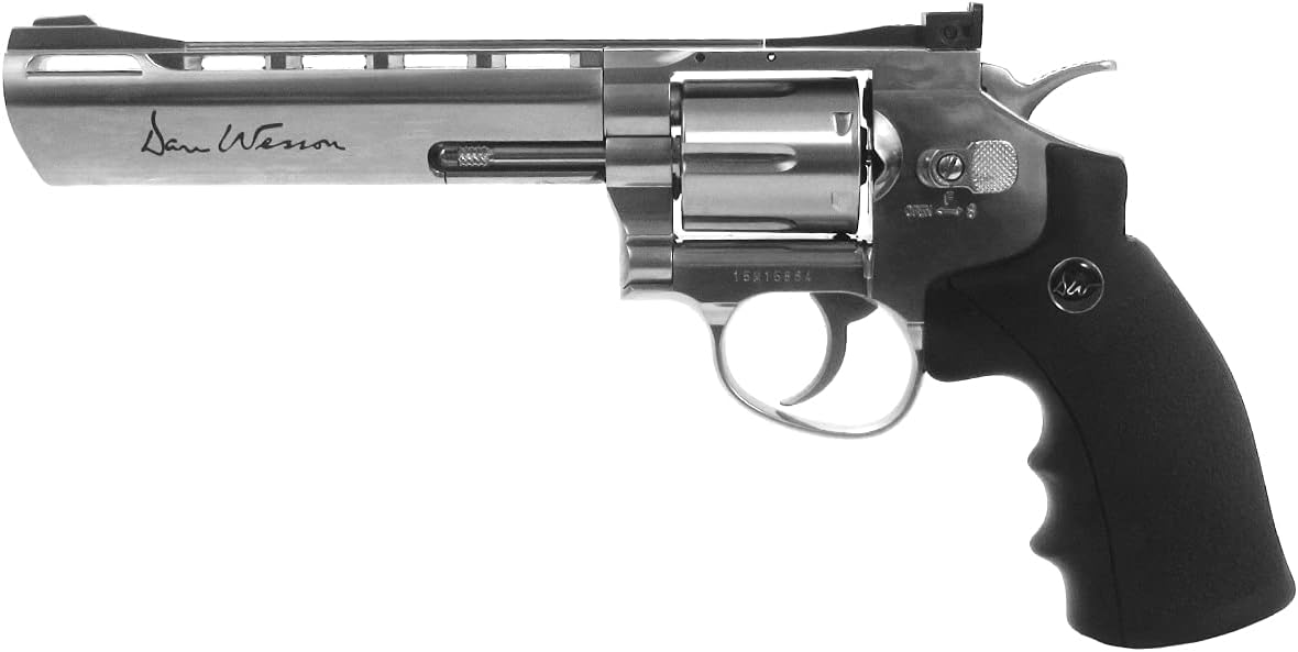 This BB revolver is way better than I thought, for a second I thought it was a legit firearm!Exceptional quality, beautiful shine, even comes with a tactical Rail for a Red Dot!This is a quality item and Ill happily buy again if I need another one down the line!10 /10! Truly satisfied customer Dan Wesson!