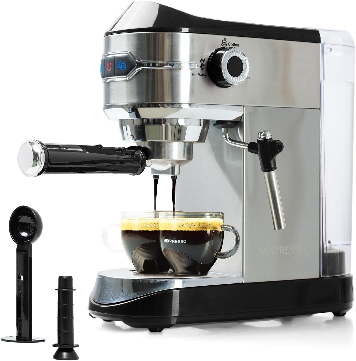 I've now had this espresso maker for eight months. I often use it every day; on average, certainly four-to-five times a week. I myself couldn't justify spending several hundred -- or many hundred -- dollars on an espresso machine, so I looked at 