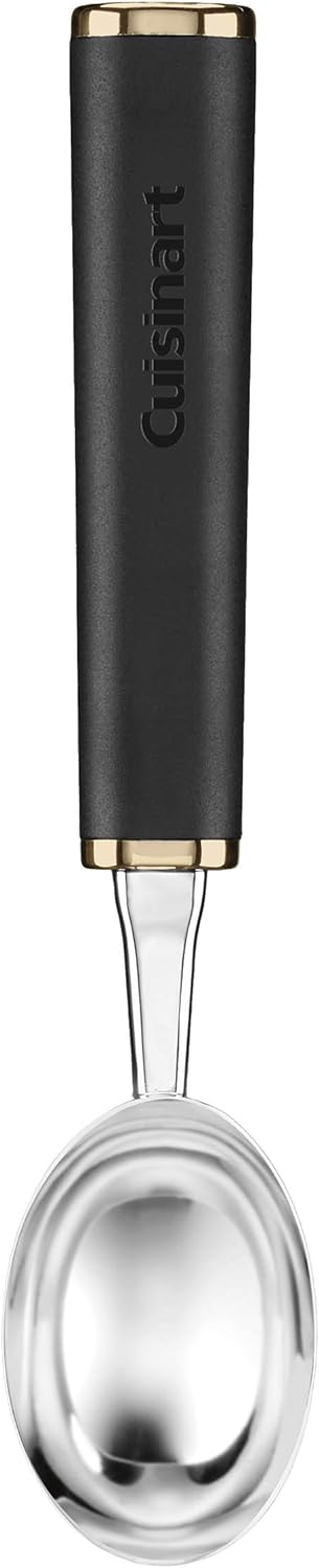 Cuisinart Luminous Collection Ice Cream Scoop, One Size, Black/Gold