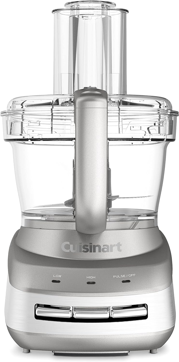 Cuisinart FP-110SS Core Custom 10-Cup Multifunctional Food Processor, Silver Sand