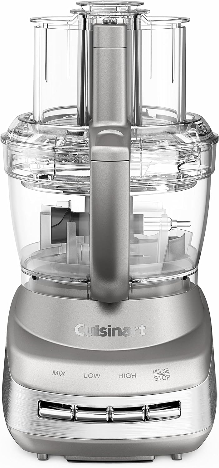 Cuisinart FP-130SS Core Custom 13-Cup Multifunctional Food Processor, Silver Sand