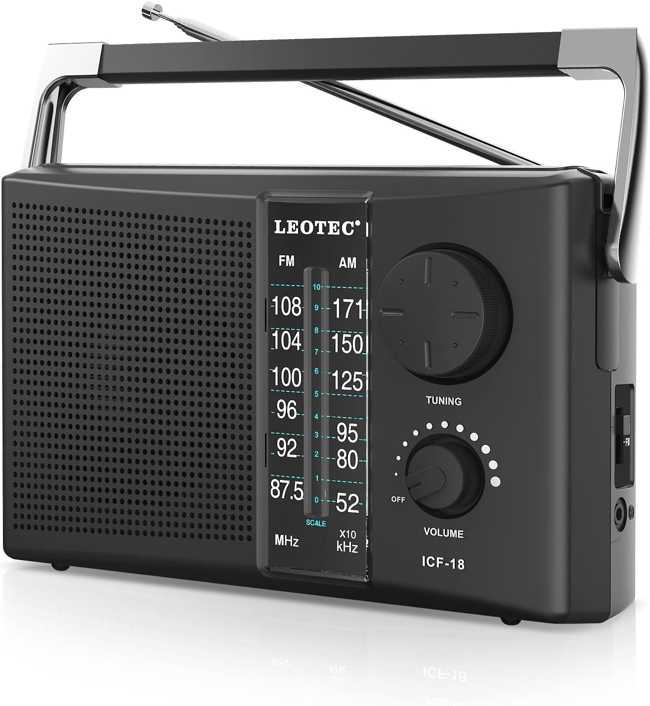 This is a really good radio. I purchased this to have something on hand that works on batteries too. The sound is good. The large print, and easy dials make it easy to use.