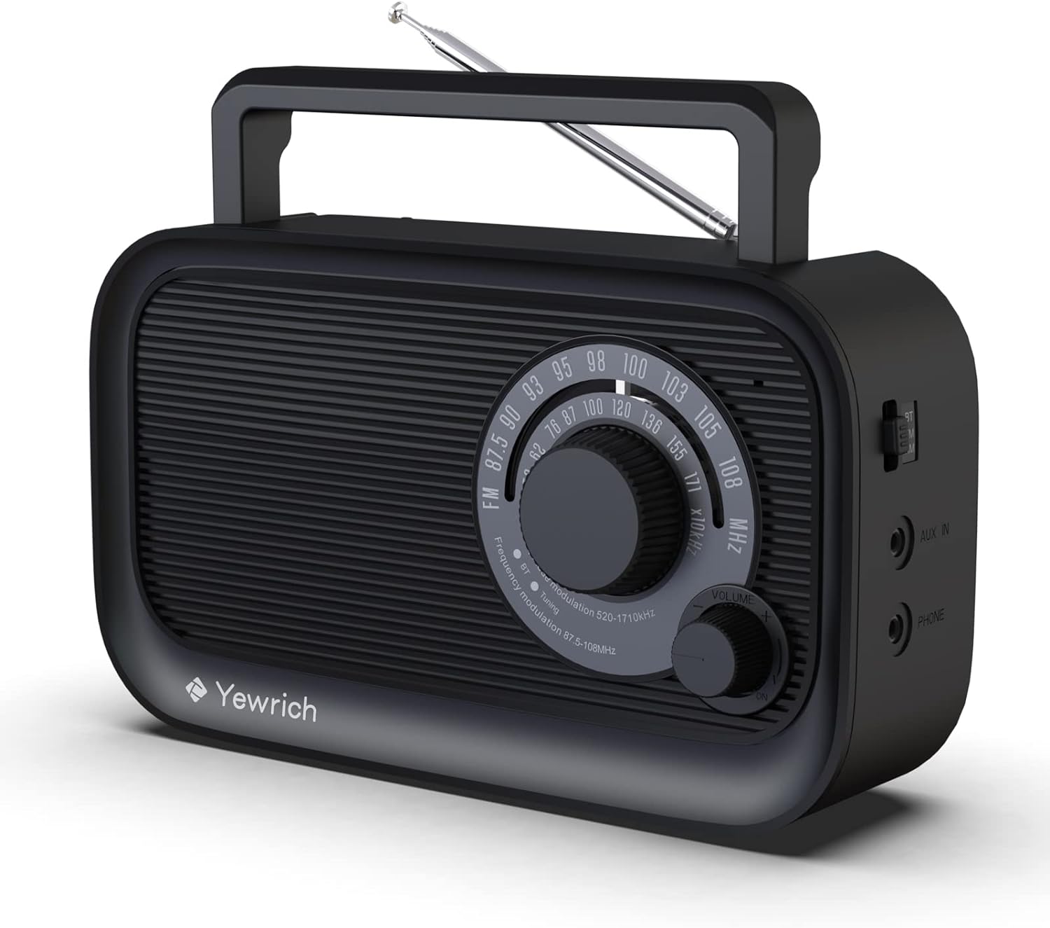 Gets the best reception of any device in the house for the three FM stations I listen to. Easy-beasy to tune and control sound. So portable it' funny.All the convenience I grew up with and haven't seen for many years. For me in my NW location, it works great.