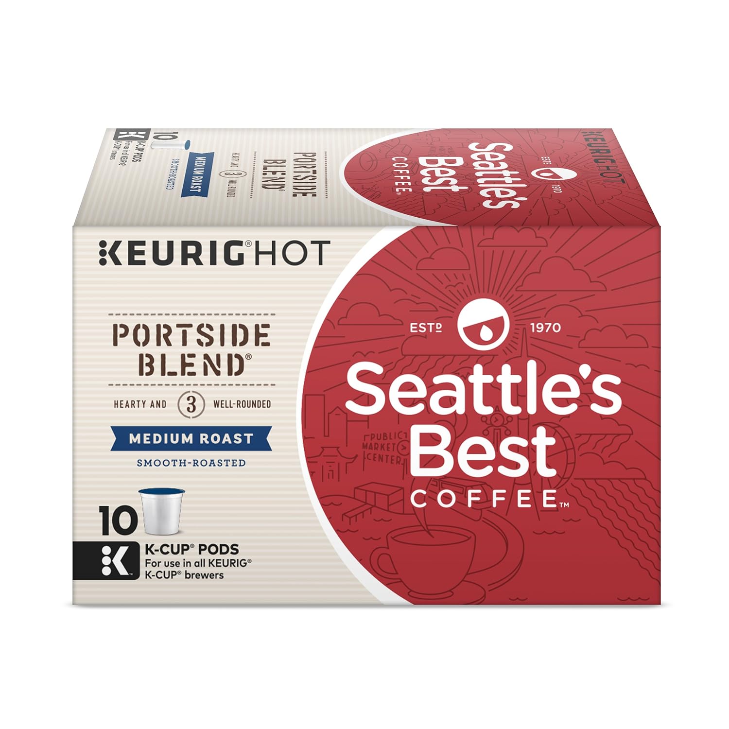 Ive tried many Kcups brands and this has a good taste. Happy with the purchase.
